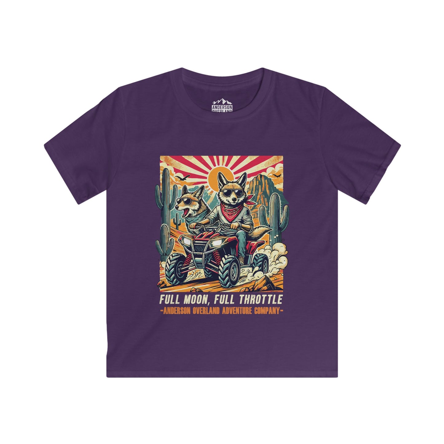 Full Moon, Full Throttle Kids Tee