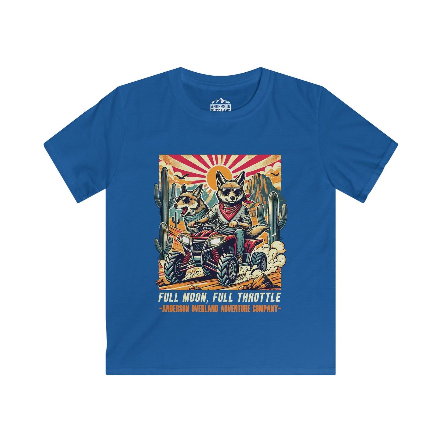 Full Moon, Full Throttle Kids Tee
