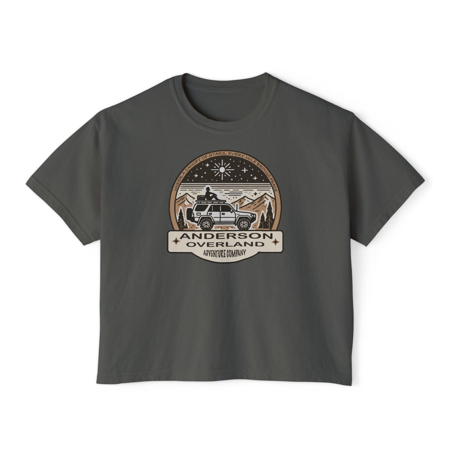 Adventure Under the Stars Women's Boxy Tee